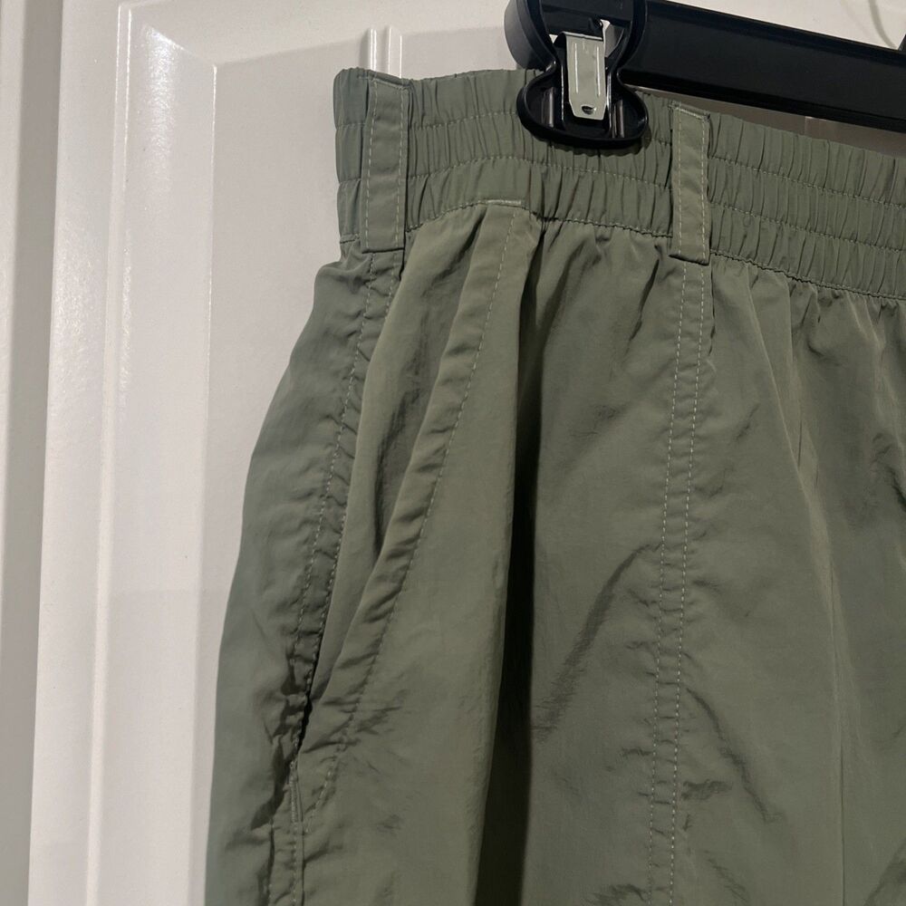 OFFLINE By Aerie On The Move Cargo Maxi Skirt Sage Green Utility Pocket NWOT L - Picture 9 of 16